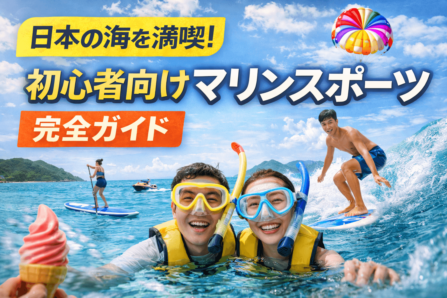 日本の海を満喫!初心者向けマリンスポーツ完全ガイド